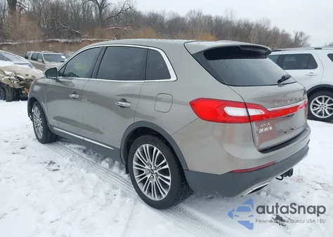 2016 Lincoln Mkx Reserve from USA, damaged, VIN 2LMTJ6LR6GBL76508